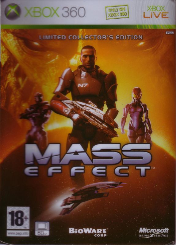Front Cover for Mass Effect (Limited Collector's Edition) (Xbox 360): Outer Sleeve