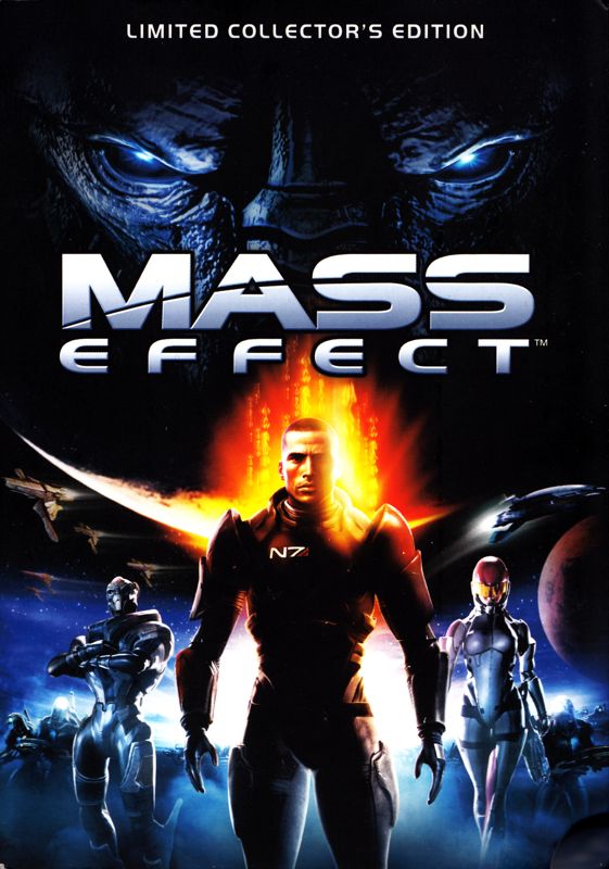Other for Mass Effect (Limited Collector's Edition) (Xbox 360): Disc holder - front