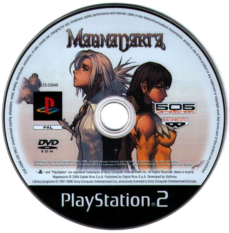 Media for Magna Carta: Tears of Blood (PlayStation 2)