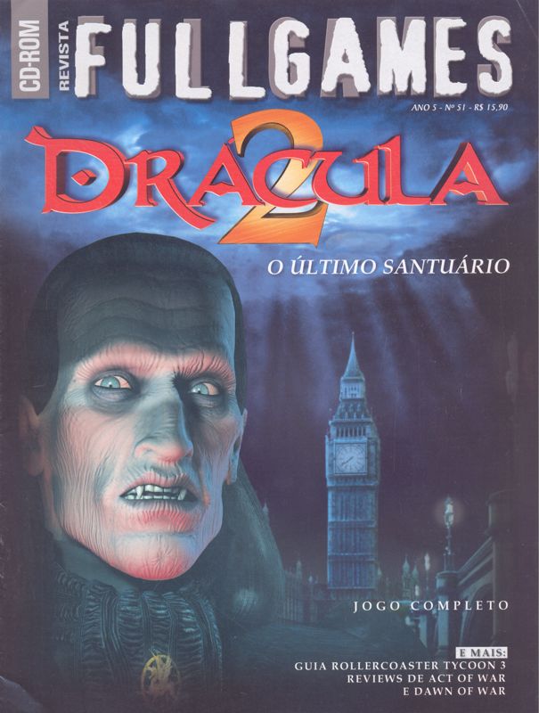 Front Cover for Dracula: The Last Sanctuary (Windows) (Fullgames #51 covermount)