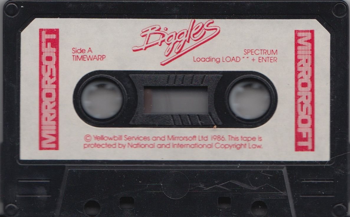 Media for Biggles (ZX Spectrum)