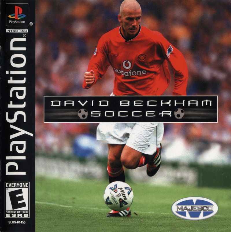 Front Cover for David Beckham Soccer (PlayStation)