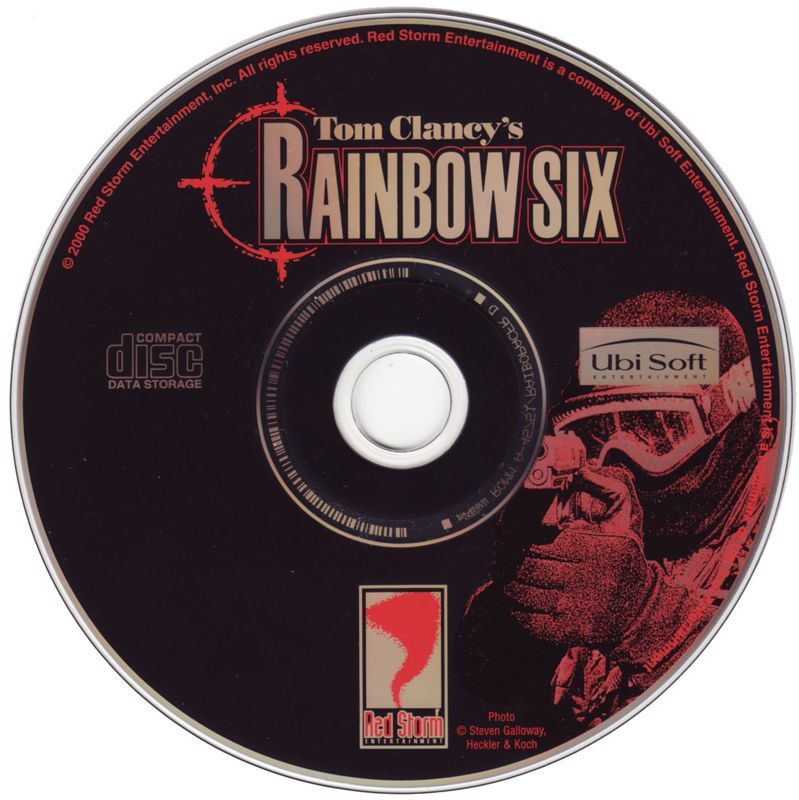 Media for Tom Clancy's Rainbow Six: Gold Pack Edition (Windows): Rainbow Six Disc