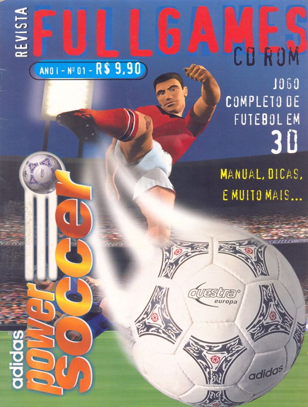 Front Cover for adidas Power Soccer (Windows) (Fullgames #1 covermount)