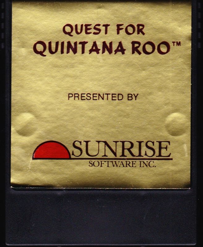 Media for Quest for Quintana Roo (ColecoVision)