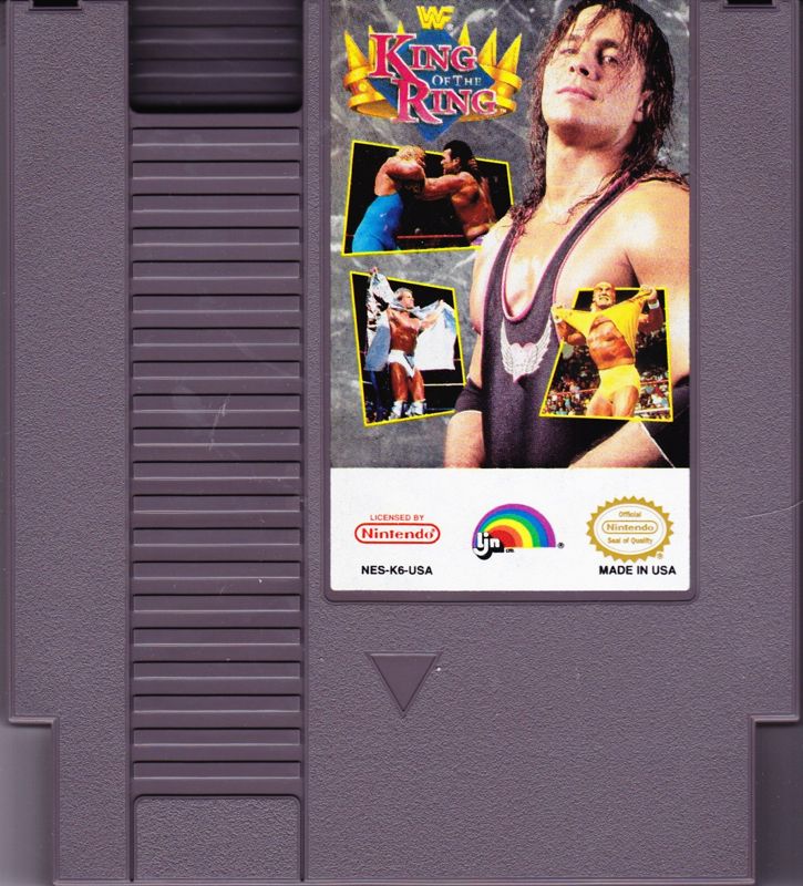 Media for WWF King of the Ring (NES)