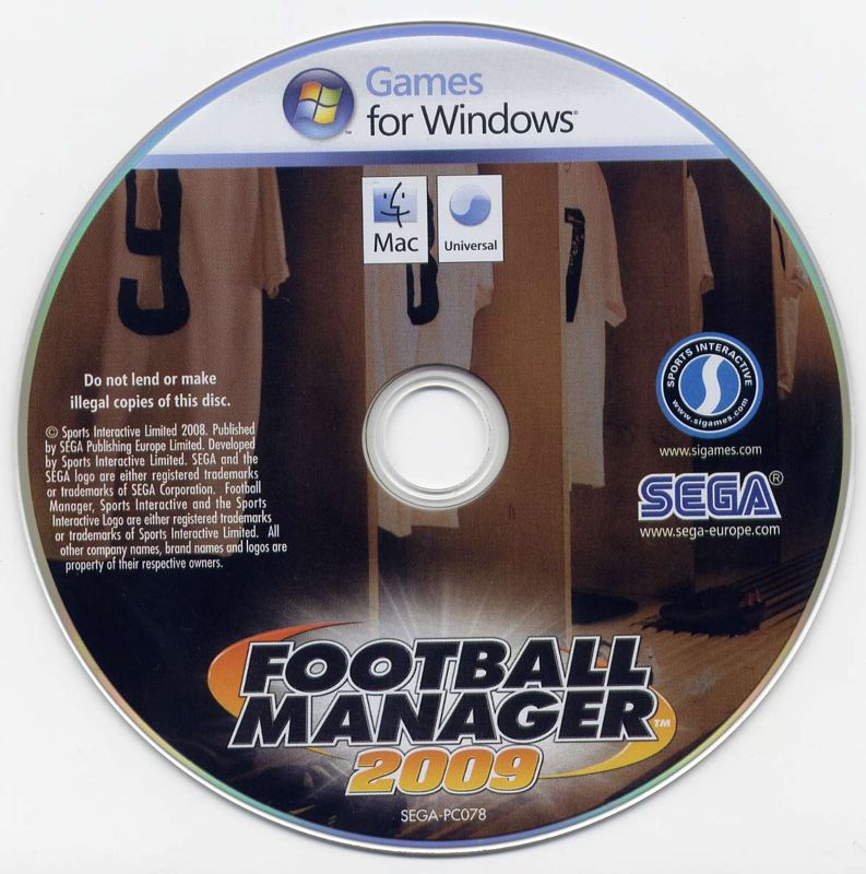 Media for Worldwide Soccer Manager 2009 (Macintosh and Windows)
