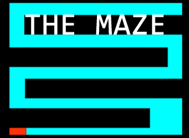 Front Cover for The Maze (Browser)