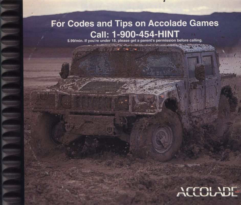 Inside Cover for Test Drive: Off-Road 2 (PlayStation)