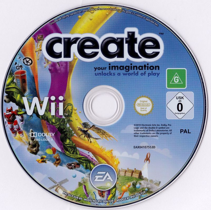Media for Create (Wii)