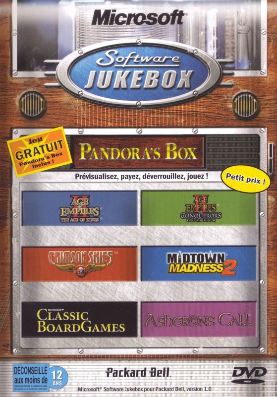 Front Cover for Microsoft Software Jukebox (Windows) (DVD release)