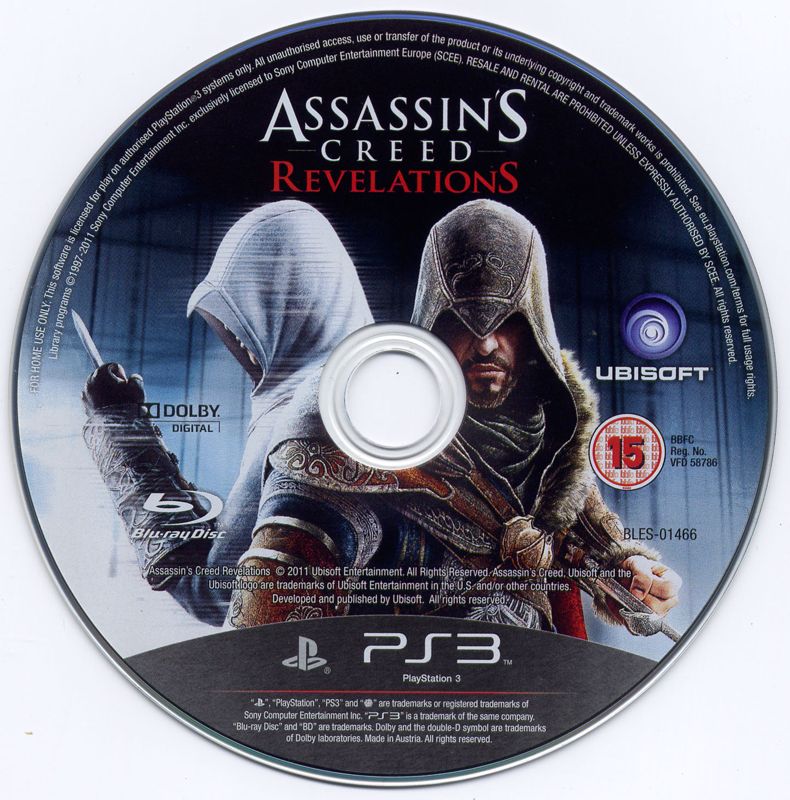Media for Assassin's Creed: Revelations (Special Edition) (PlayStation 3)