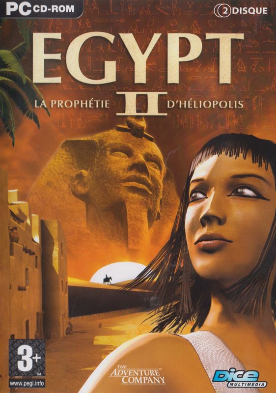 Front Cover for Egypt II: The Heliopolis Prophecy (Windows) (Dice Multimedia release)