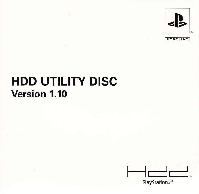 Other for Final Fantasy XI Online (PlayStation 2): HDD Utility Disc Sleeve - Front