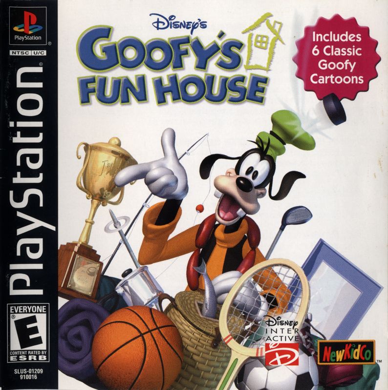 Front Cover for Disney's Goofy's Fun House (PlayStation)