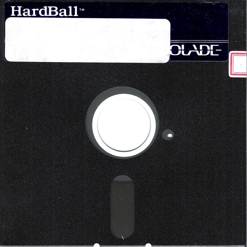 Media for HardBall! (DOS) (5.25" Re-release in 1991 (No Copy Protection))