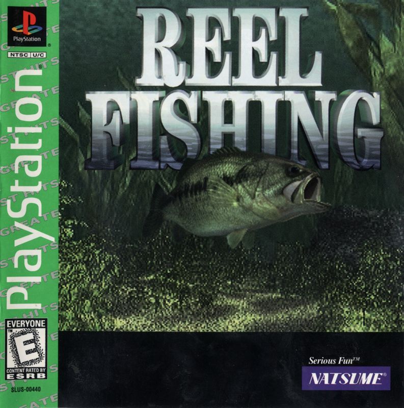 Front Cover for Reel Fishing (PlayStation) (Greatest Hits release)