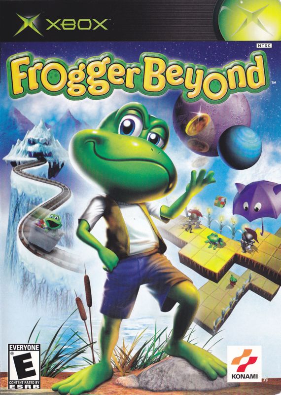 Frogger Beyond cover or packaging material - MobyGames