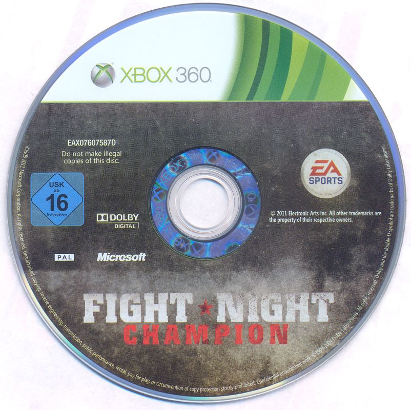 Fight Night Champion cover or packaging material - MobyGames