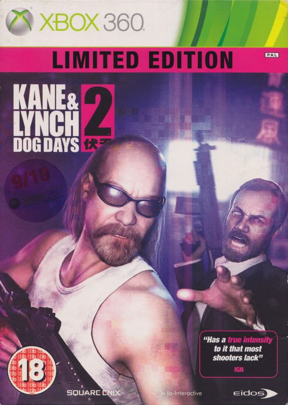 Front Cover for Kane & Lynch 2: Dog Days (Limited Edition) (Xbox 360)
