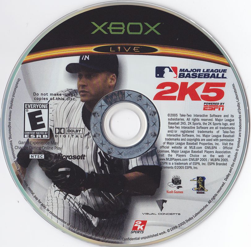 Media for Major League Baseball 2K5 (Xbox)