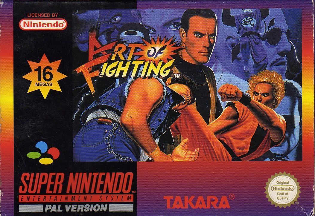 Front Cover for Art of Fighting (SNES)