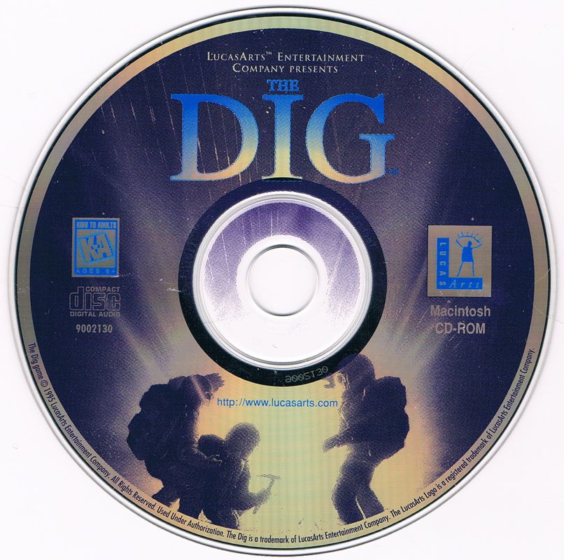 Media for The Dig (Macintosh)