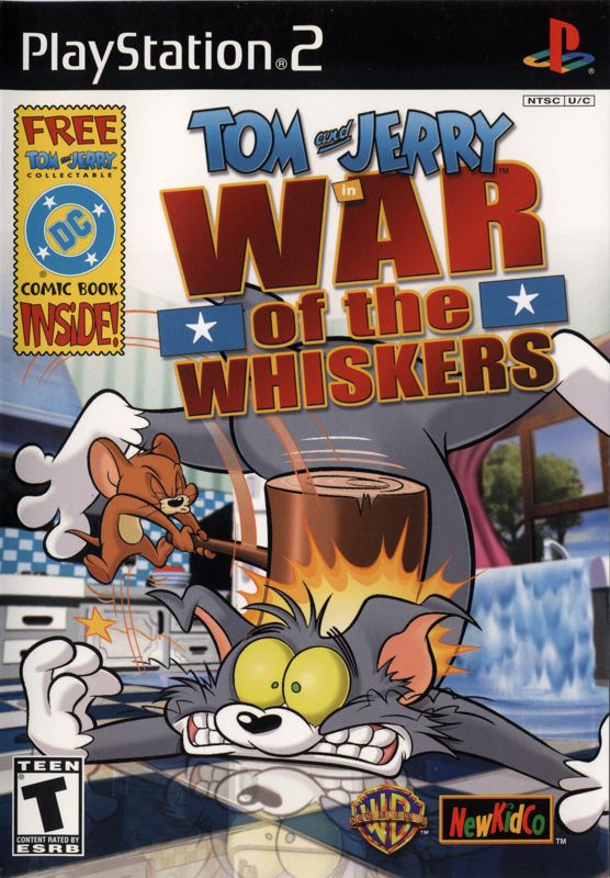 Front Cover for Tom and Jerry in War of the Whiskers (PlayStation 2)