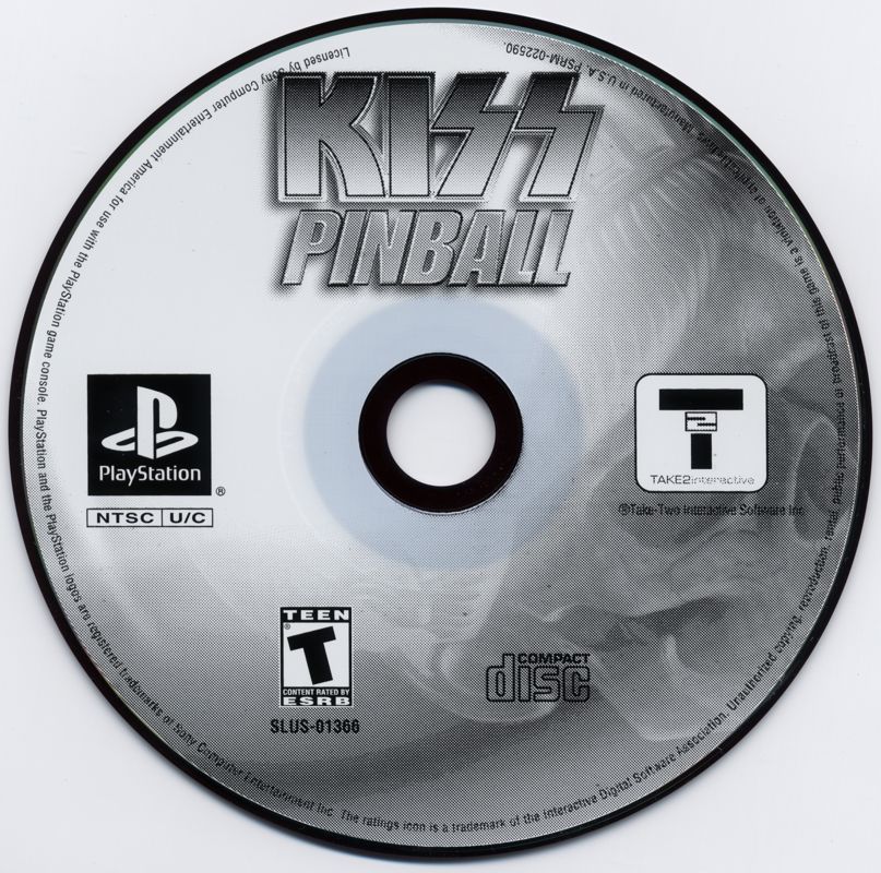 Media for Kiss Pinball (PlayStation)