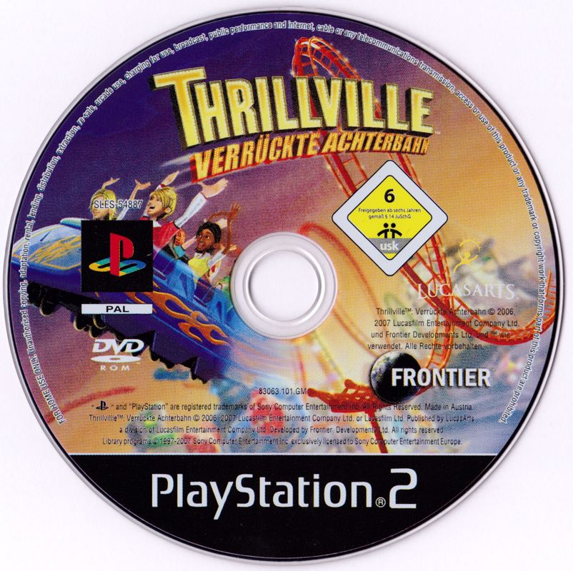 Media for Thrillville: Off the Rails (PlayStation 2)