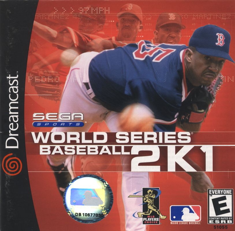 Front Cover for World Series Baseball 2K1 (Dreamcast)