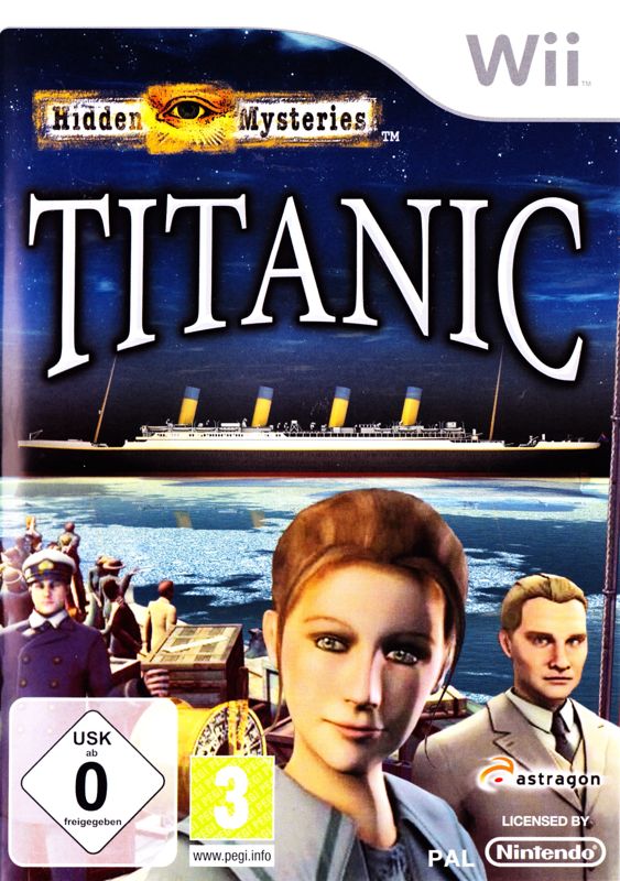 Front Cover for Hidden Mysteries: Titanic - Secrets of the Fateful Voyage (Wii)