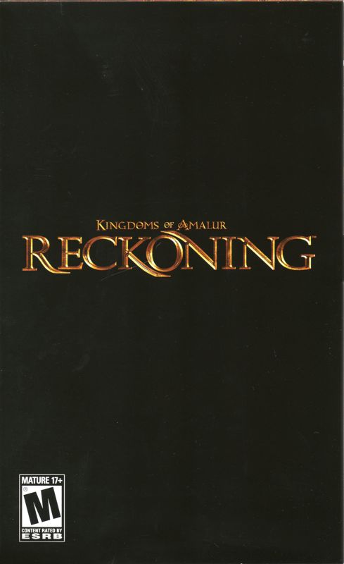 Front Cover for Kingdoms of Amalur: Reckoning (Special Edition) (Xbox 360)
