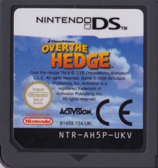 Over the Hedge cover or packaging material - MobyGames