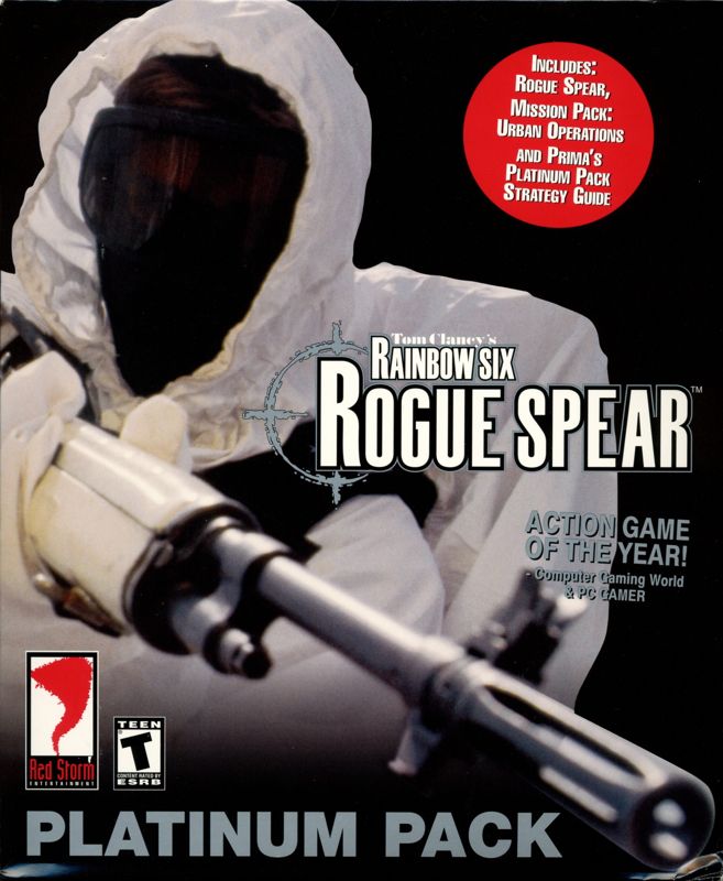 Front Cover for Tom Clancy's Rainbow Six: Rogue Spear - Platinum Pack (Windows) (No inside box flaps)