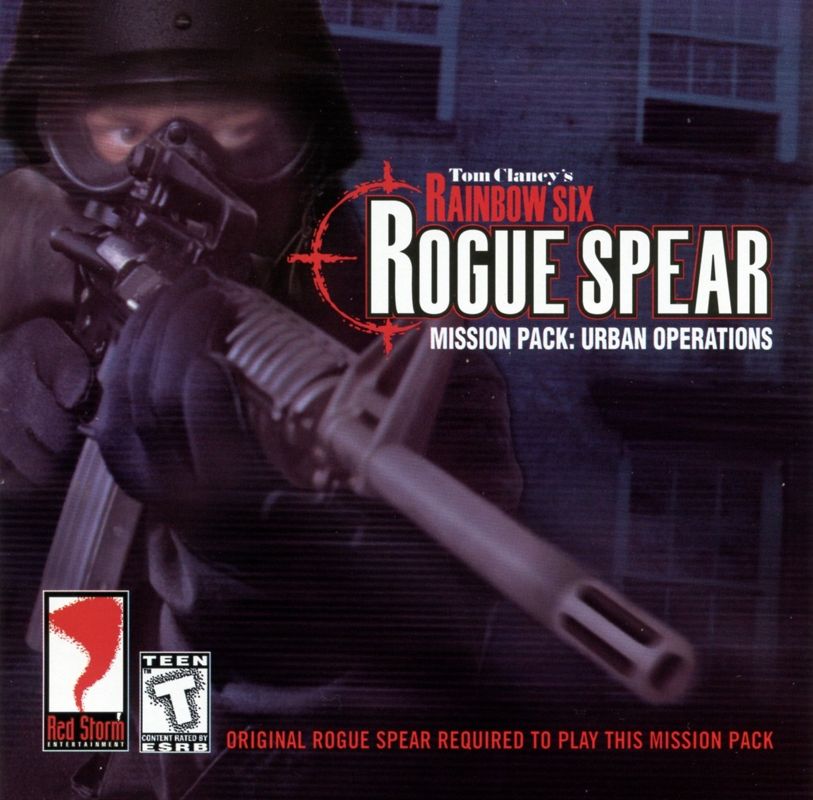 Other for Tom Clancy's Rainbow Six: Rogue Spear - Platinum Pack (Windows) (No inside box flaps): Urban Operations Jewel Case Front