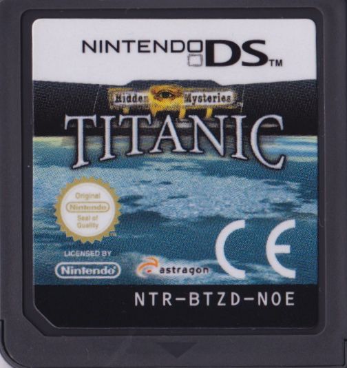 Media for Hidden Mysteries: Titanic - Secrets of the Fateful Voyage (Nintendo DS)