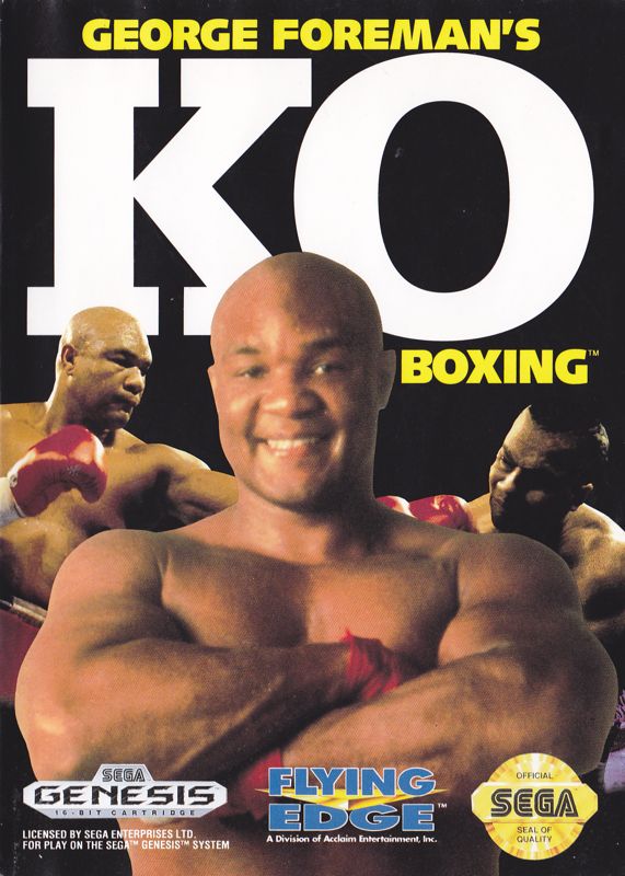 Front Cover for George Foreman's KO Boxing (Genesis)