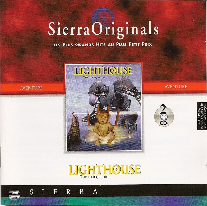 Other for Lighthouse: The Dark Being (DOS and Windows and Windows 3.x) (SierraOriginals Release): Jewel Case - Front