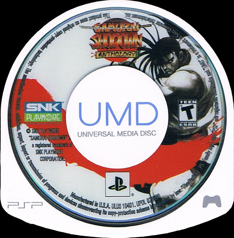 Media for Samurai Shodown: Anthology (PSP)