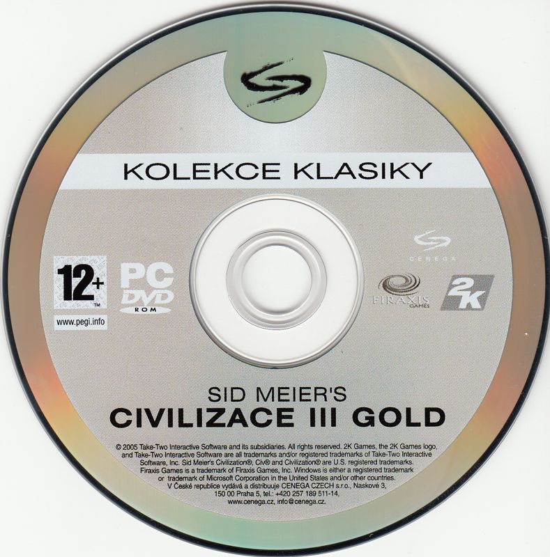 Media for Sid Meier's Civilization III: Complete (Windows) (Kolekce Klasiky release)