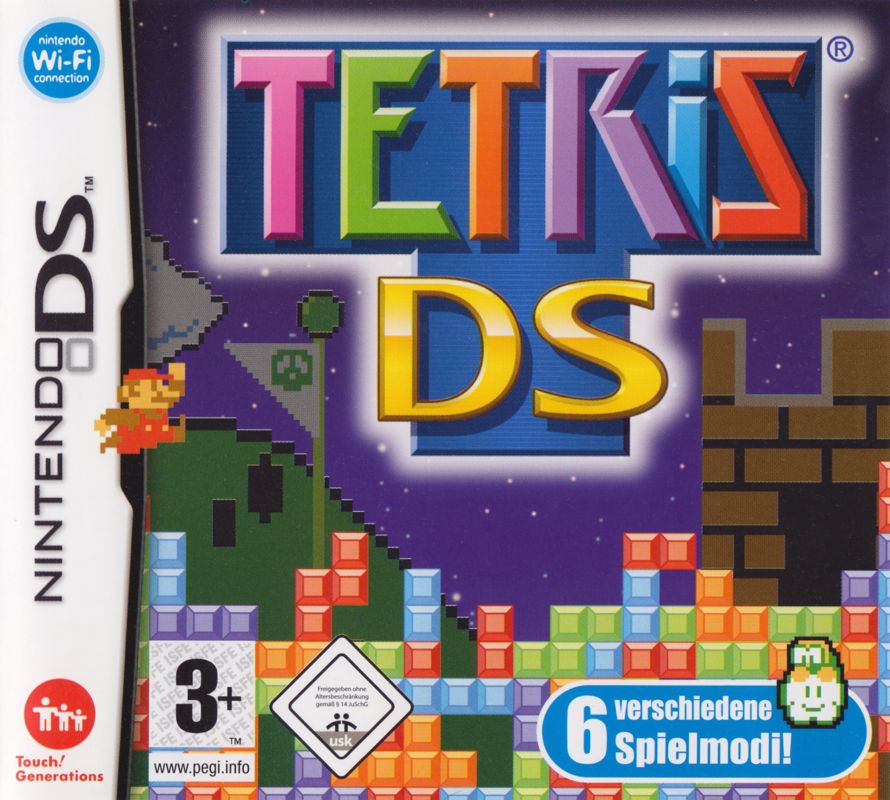 Front Cover for Tetris DS (Nintendo DS)