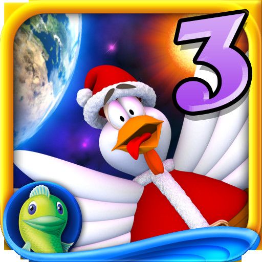 Front Cover for Chicken Invaders: Revenge of the Yolk - Christmas Edition (iPad and iPhone)