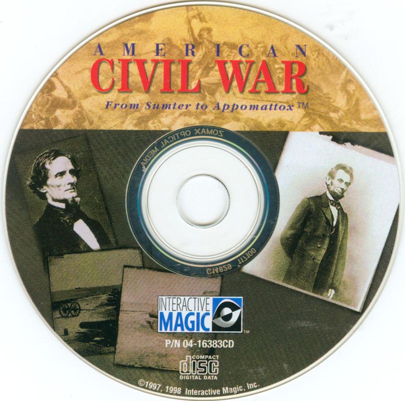 Media for American Civil War: From Sumter to Appomattox (Windows and Windows 16-bit)