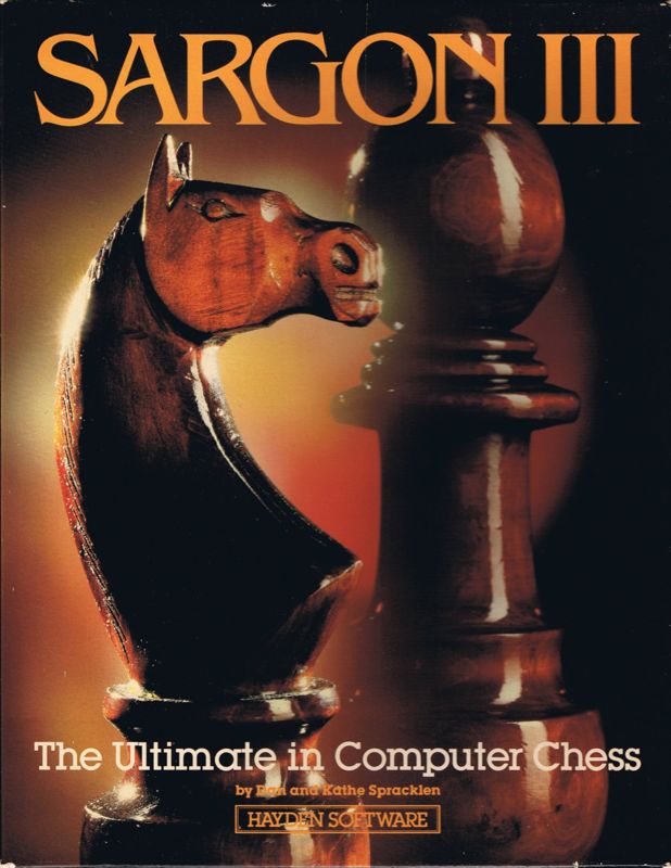 Front Cover for Sargon III (Commodore 64)