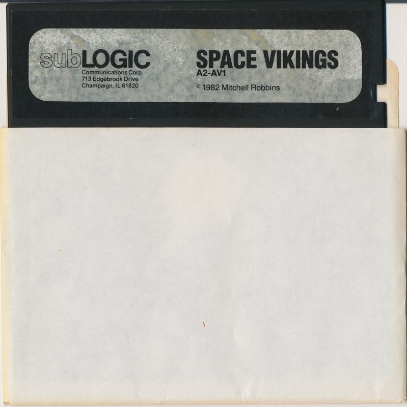 Media for Space Vikings (Apple II)