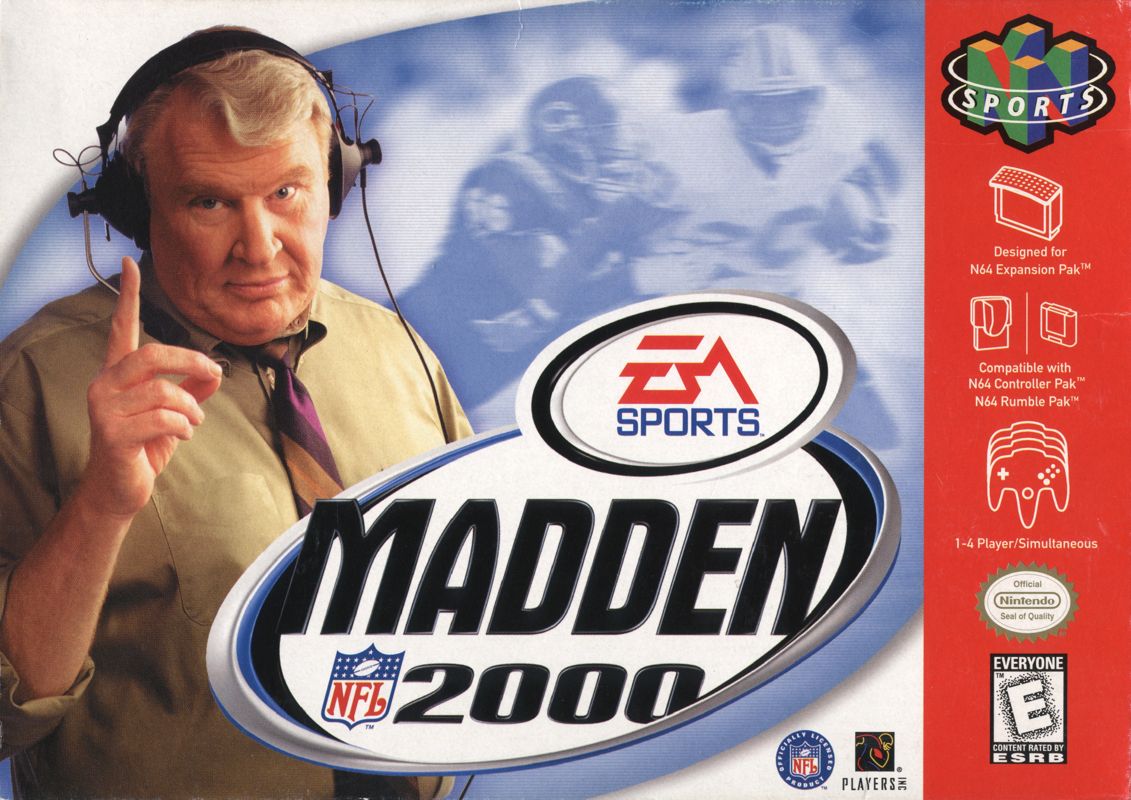 Front Cover for Madden NFL 2000 (Nintendo 64)