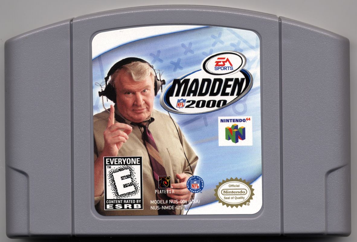 Madden NFL 2000 cover or packaging material - MobyGames