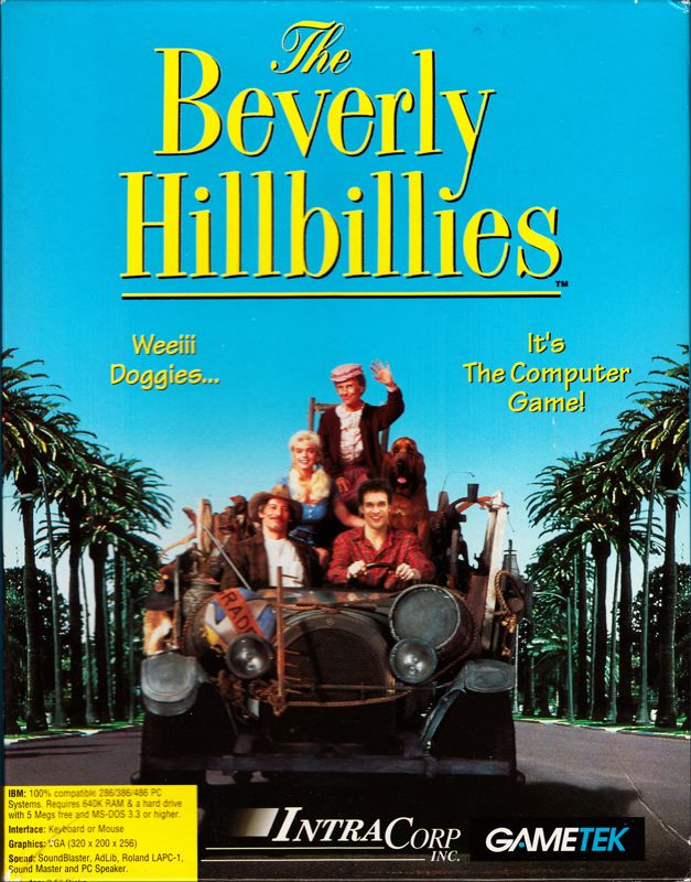 Front Cover for The Beverly Hillbillies (DOS)