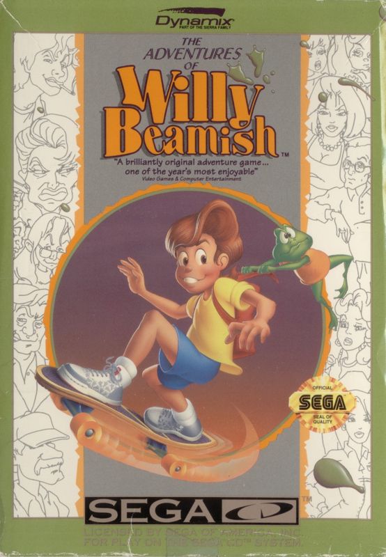 Front Cover for The Adventures of Willy Beamish (SEGA CD)